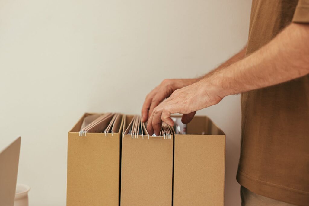 Client records being reviewed to assess a material AML change