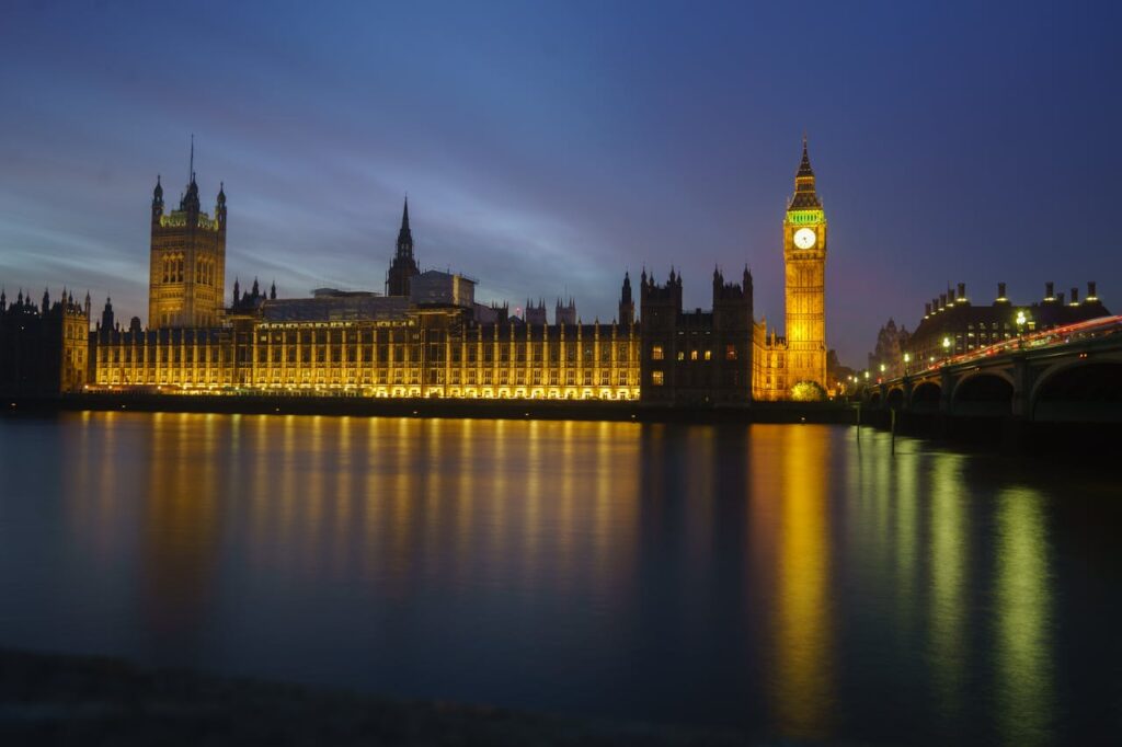 UK Parliament at the Palace of Westminster, where the 2026 AML Amendment Regulations were laid before Parliament